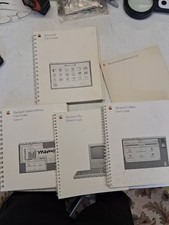 one lot of 5 Mac Plus Macintosh Apple Manuals