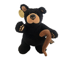 Vtg "Marty" Plush Bearfoots Bear by Jeff Fleming 11" NWT Double Jointed Toy 1996