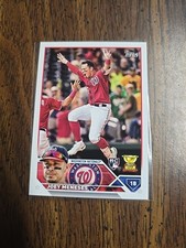 Joey Meneses 2023 Topps Series 2 #470 RC Advanced Stats /300 Nationals