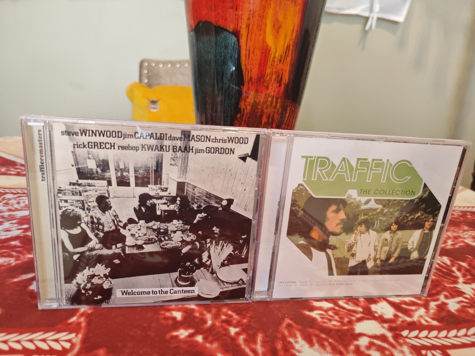 Traffic: Welcome to the Canteen + Traffic The Collection CDs. Both Like New .