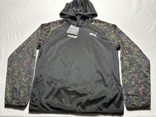 Puma Hoodie Sweatshirt Youth Boys Size XL Lightweight Camo Camouflage NWT New