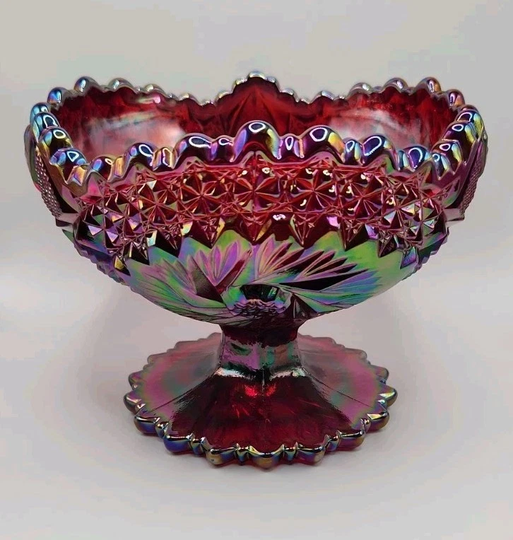 Fenton Red Carnival Glass products for sale | eBay