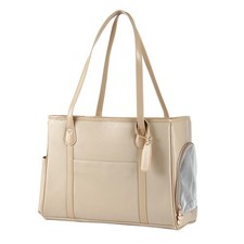 Stylish Dog Purse Carrier, Leather Pet Carrier Bag for Small Dogs Cats Puppy,...