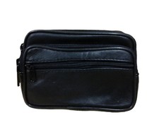 Kameratasche Gürteltasche Handytasche Mehrzwecktasche Rinder Leder 12 x 10 x 3cm