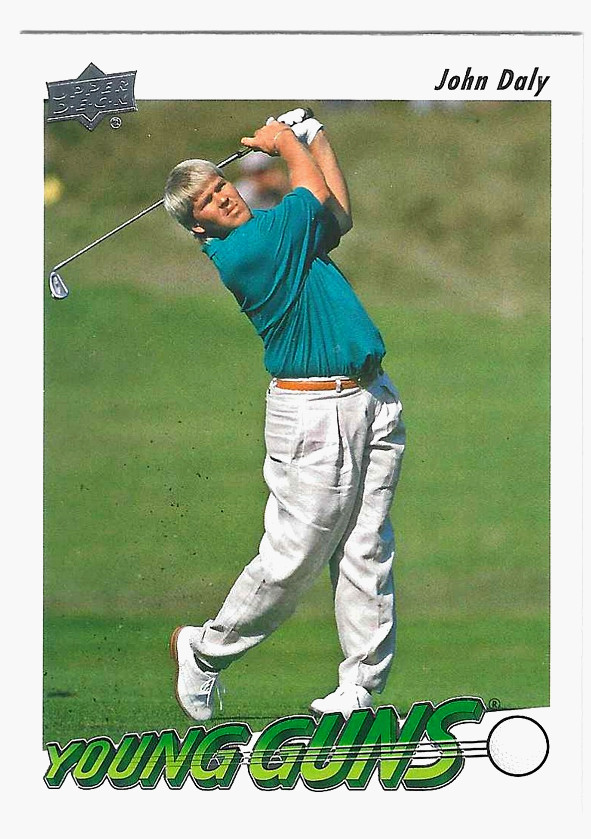 2026 Upper Deck Golf Retro Young Guns JOHN DALY #136