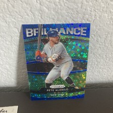 Pete Alonso 2020 Panini Prizm Brilliance Blue Donut Circles Prizm / 199