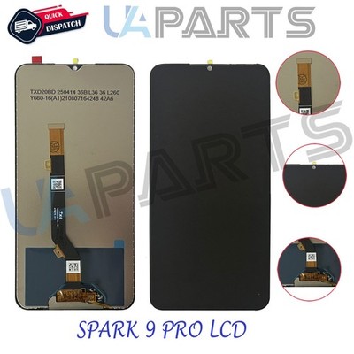 Ersatz für Tecno Spark 9 Pro KH7 KH7n Touchscreen Digitizer LCD Display