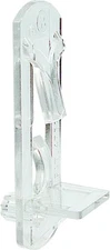 Prime-Line U 11301 Self-Locking Shelf Support Pegs, 5mm. Peg x 3/4 5mm, Clear 
