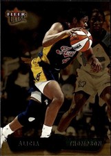 2002 Ultra WNBA #67 Alicia Thompson Gold Medallion