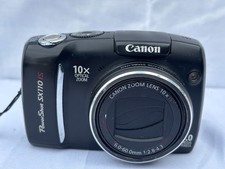 Canon PowerShot SX110 IS 9.0MP Digital Camera 10X Optical Zoom- Tested  Working