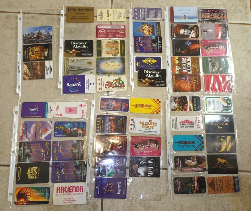 50+Las Vegas Casino Room Keys Carrot Top Britney Manilow Blue Man Group Donny