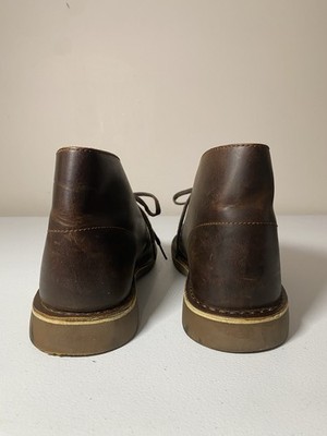 Clarks Bushacre 2 Mens‎ 9M Dark Brown Beeswax Leather Chukka Desert Boots Clarks Men main image 3