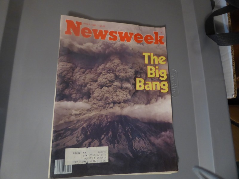 1980 JUNE 2 NEWSWEEK MAGAZINE - THE BIG BANG - Mount St Helens Blows Her Top