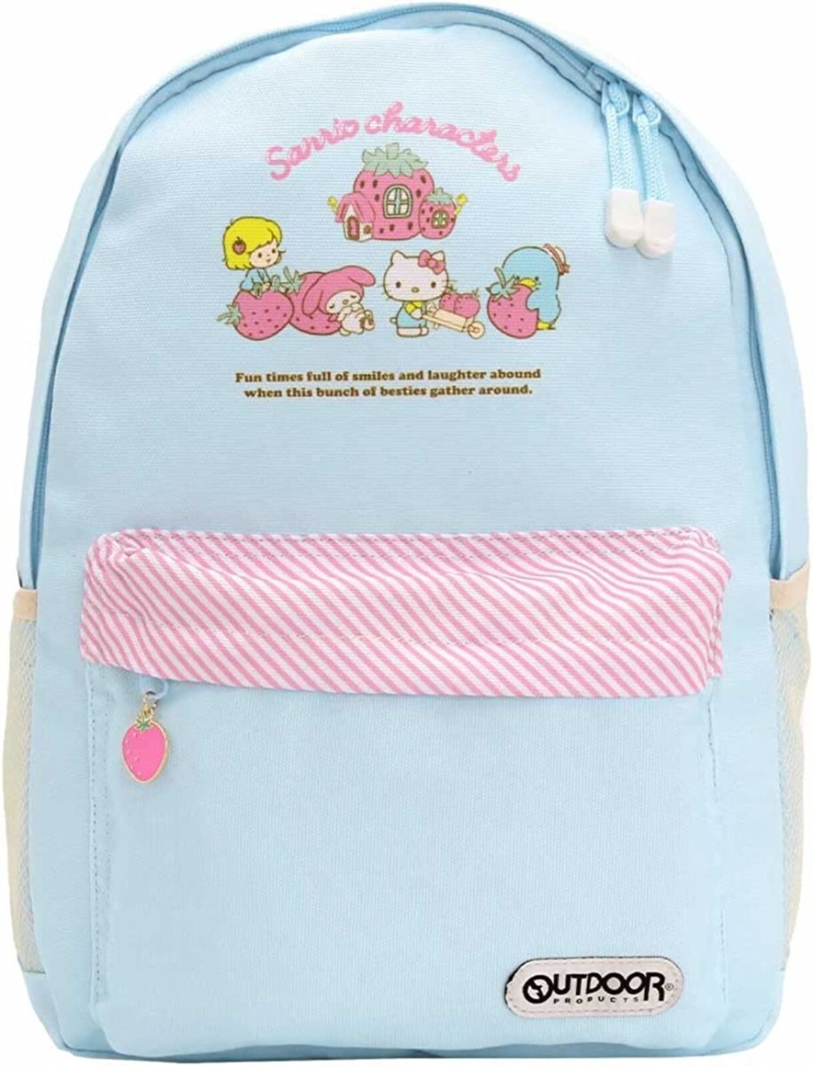 OUTDOOR x Sanrio Characters Backpack Strawberry Pattern Hello