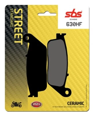 SBS 630HF PLAQUETTES DE FREIN Antérieures Pour SUZUKI GW INAZUMA 250 2012-2017 - Photo 1/4