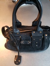 Chloe Black Leather/suede Handbag 