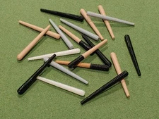 10 Baseball Bats for Bobbleheads - Various Colors