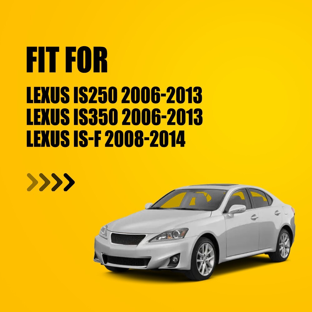 貴重　Lexus IS250C/IS350C パーツカタログ For Lexus IS250 IS350 IS-F 2006-2013 Windshield Moulding Kit w