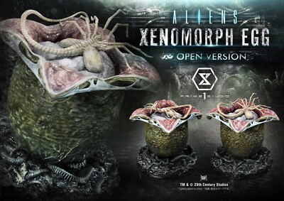 Prime 1 Studio PMDHAL-07 Aliens Xenomorph Egg Open Version Statue