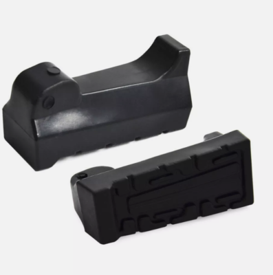 Couvre-pédale Caoutchouc Revetement Pédale Pied Embrayage Noir Pour