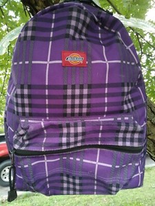 dickies plaid backpack