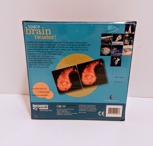 Discovery Channel Space Brain Twister! UNIQUE twist on classic memory game NIB - Picture 2 of 2