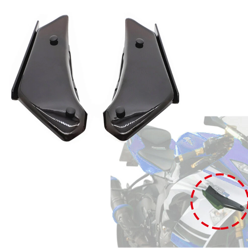Side Spoiler Downforce Winglets Fairing For 2013-2016 KAWASAKI