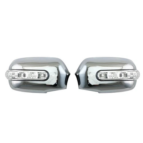 Chrome Car Side Mirror Shell With Light For Toyota Echo 2000-2005 Accessory New - Bild 3 von 7