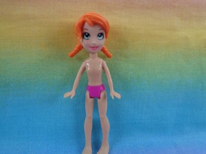 polly pocket brown hair