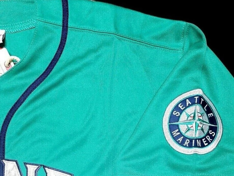 Ken Griffey Jr Seattle Mariners Jersey 1995 Retro Throwback Stitched NEW💥SALE! - Image 4 of 4