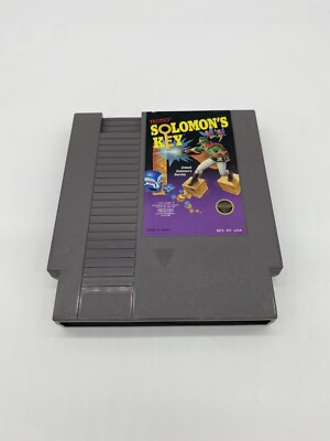 Solomon's Key - NES Nintendo TESTED/WORKS Authentic! Read Description