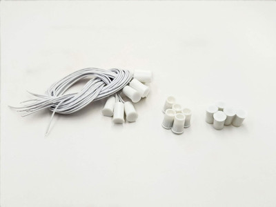 10 Pair RC-33 NC Recessed Wired Security Window Door Contact Sensor Alarm Mag...