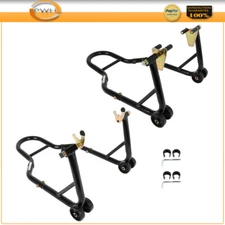 Motorbike/Bike Stand Front and Rear Forklift Hook Swingarm Lift Adjustable Tire