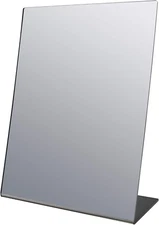 Acrylic Easel Mirror 12" X 18" Slant Back Lightweight Plexiglass Countertop Stan