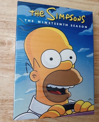 The Simpsons Nineteenth Season 19 DVD Brand New Sealed rare clear