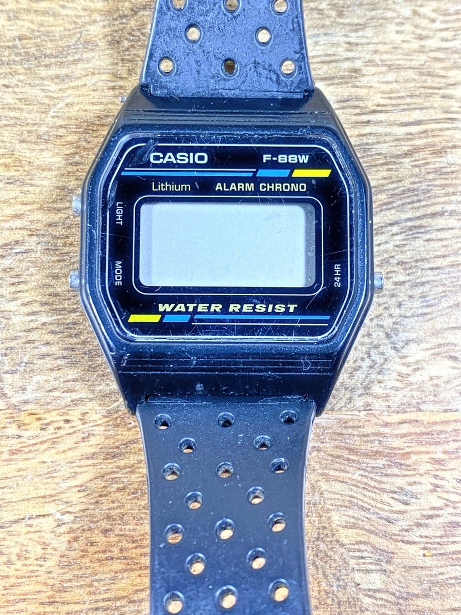 カシオス CASIO Xerox ECD-Watcher F-88W Digital Watch NEEDS Battery for sale