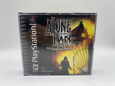 Alone in the Dark: The New Nightmare (Sony Playstation PS1, 2001) CIB & Working!