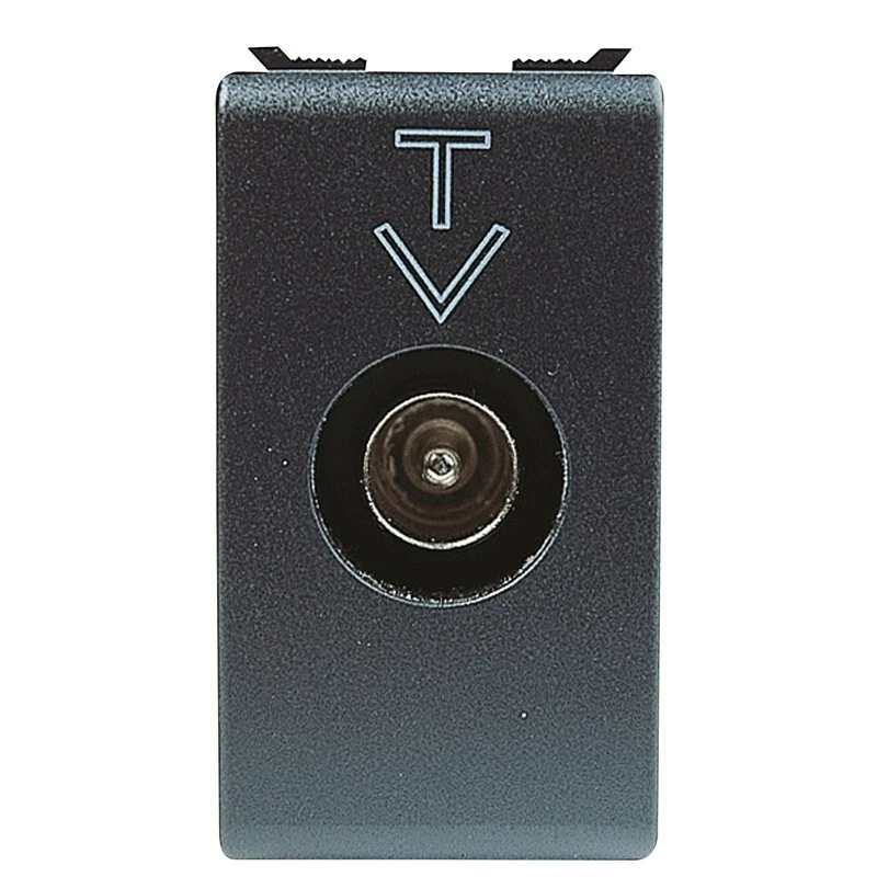 Presa TV Gewiss Playbus derivata connettore maschio 9,5mm GW30301