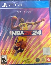 NEW NBA 2K24 KOBE BRYANT EDITION Sony PlayStation PS4 Video Game Free Shipping