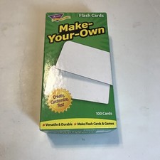 Trend Make Your Own Flash Cards Box New Open 4091