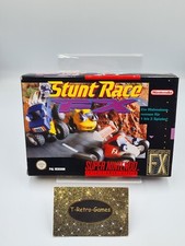 Thumbnail of ebay&reg; auction 396010610601 | SNES Super Nintendo Stunt Race FX mit OVP und Anleitung NOE
