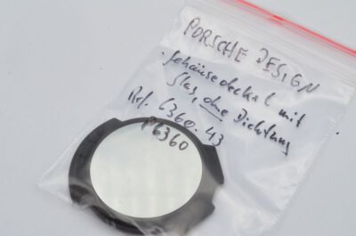 PORSCHE DESIGN GEHÄUSE CASE FÜR 6360.43 P6360  VINTAGE RAR BLACKSTEEL