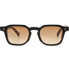 Square Sunglasses Unisex Acetate Frame Tinted Lenses Keyhole Bridge Sonnenbrille
