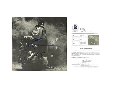 レアRoger Daltrey とPete Townshend 直筆サインCD