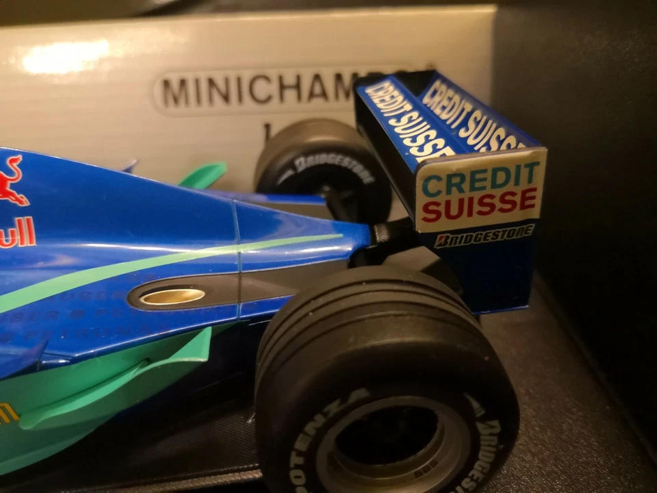 Nick Heidfeld Sauber C21 1:18 OVP - Bild 4 von 4