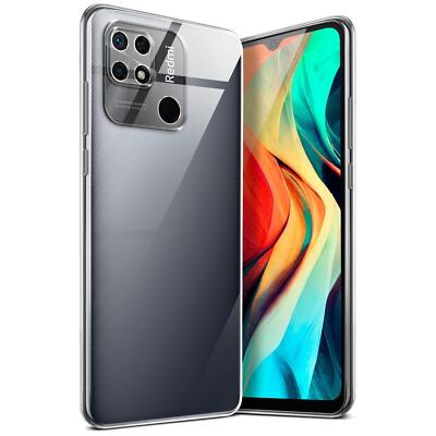 Hülle für Xiaomi Redmi 10C Schutzhülle Silikon Case Cover Schutz NEU Transparent