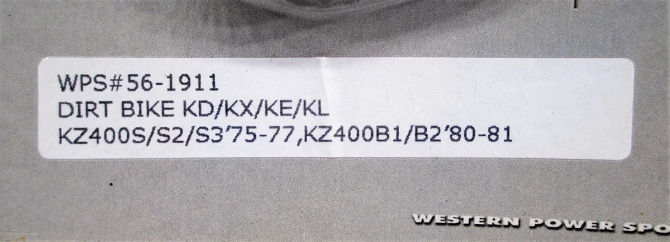 Palanca de freno delantera de repuesto Kawasaki S1/S2 F5 F9 KH400 KZ400 KZ440 WPS 56-1911 Foto 2 de 4