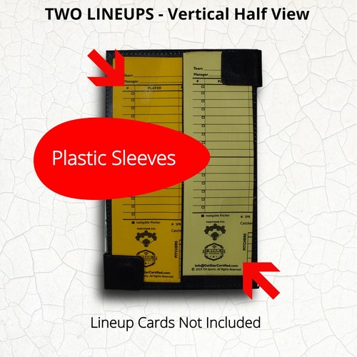 WellReviewed! Umpire Lineup Card Holder (HighQuality!) Buy More