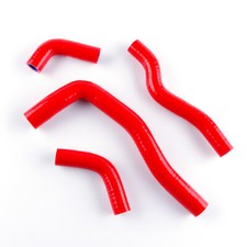 Per Honda CRF450X 2005-2008 Kit Rosso Tubo Radiatore Silicone Radiatore Tubo
