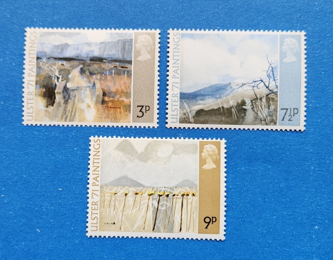 Great Britain Stamps, Scott 648-650 Complete Set MNH